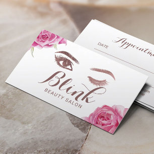 Rendez-vous floral élégant de salon de beauté de