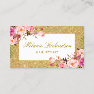 Rendez-vous floral rose de coiffeur de parties