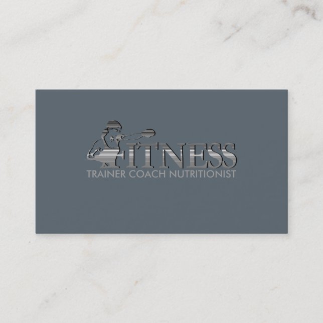 Rendez-vous FORME PHYSIQUE - carte de visite (Devant)