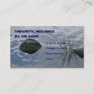 Rendez-vous Herbe de pierre et d'eau dans le carte de visite