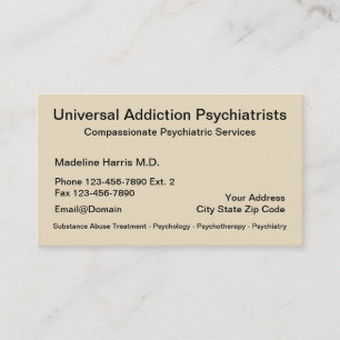 Rendez-vous Le psychiatre de dépendance entretient la carte d