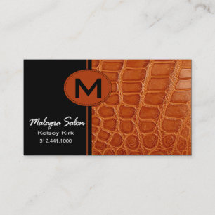 Rendez-vous Modèle de carte de visite de crocodile de zoologi