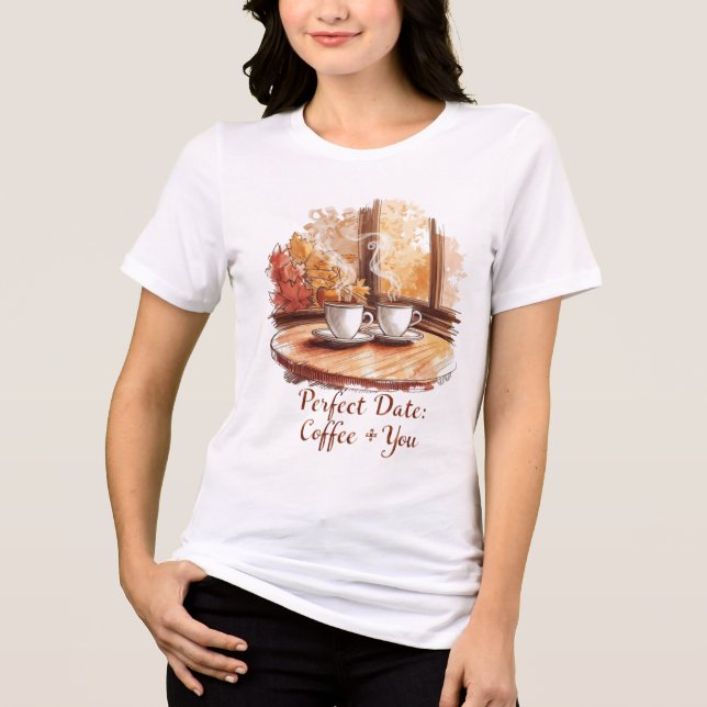 Rendez-vous Parfait : Café + Vous Tshirt (Recto)