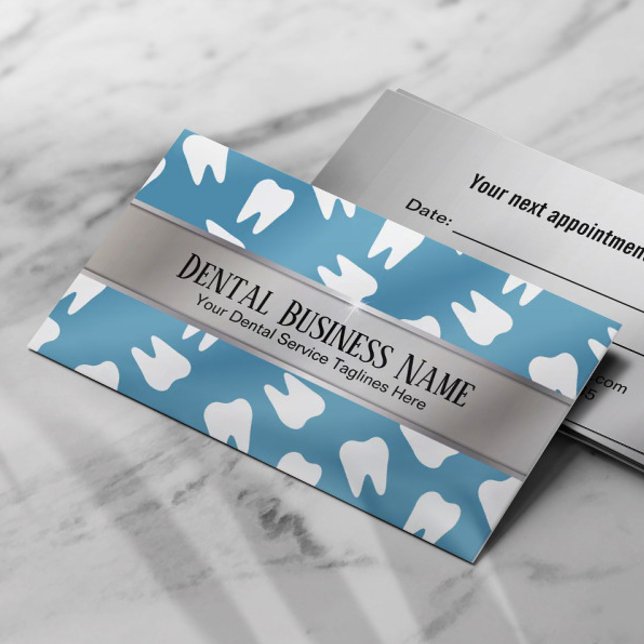 Rendez-vous pour dentiste Rappel dentaire bleu mod (Créateur téléchargé)