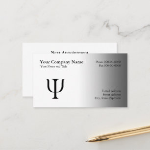 Rendez-vous Psychologue Carte de visite de nomination