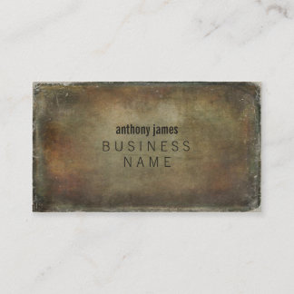 Rendez-vous Russe désorganisé Grunge Mens Carte de visite
