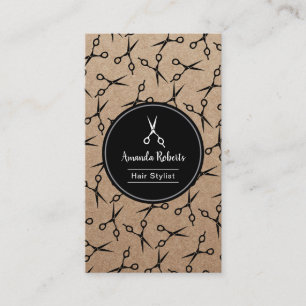 Rendez-vous rustique de motif de ciseaux de salon