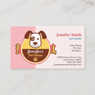 Rendez-vous Salon Spa pour animaux de compagnie - Carte de ren