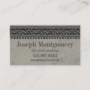 Rendez-vous Taupe Grey Carte de visite des nominations profess