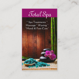 Rendez-vous Thérapie de carte de visite de salon de massage d