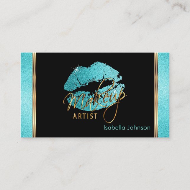 Rendez-vous turquoise de parties scintillantes de (Devant)