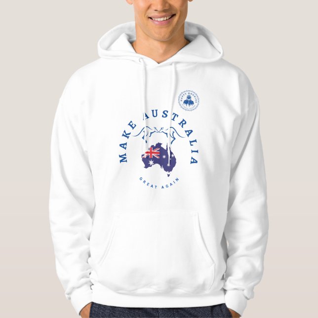 Rendre à l'Australie sa grandeur Sweat - shirt à c (Devant)
