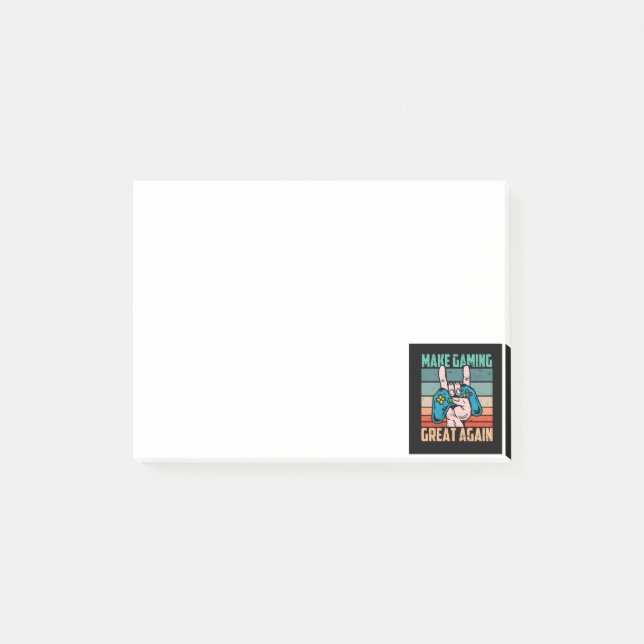 Rendre le jeu super à nouveau Notes post-it (Devant)