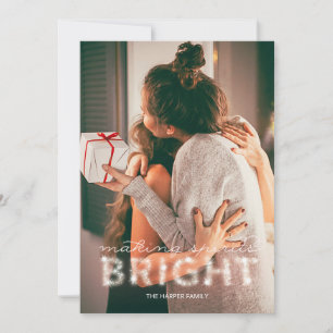 Rendre les esprits brillants Carte photo de superp