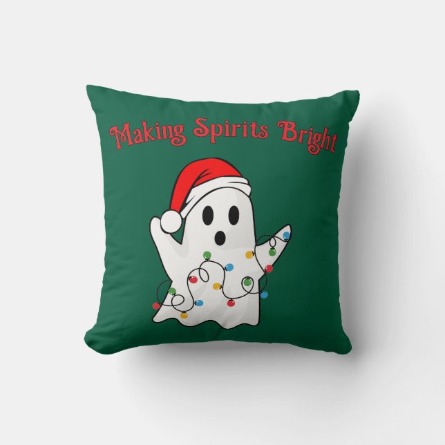 Rendre les esprits brillants Coussin fantôme de va (Recto)