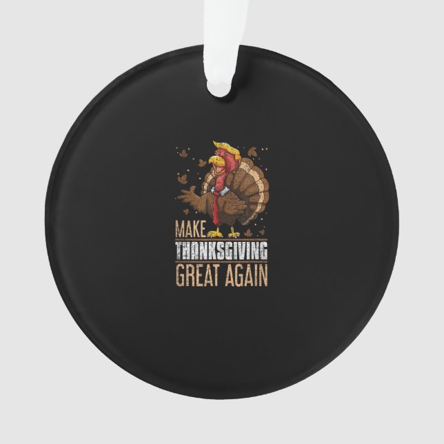 Rendre sa grandeur à la Turquie drôle Thanksgiving (devant)