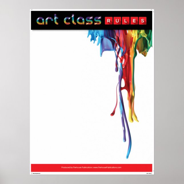 Rendre vos règles - Affiche vierge (Devant)