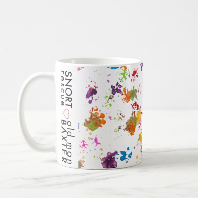 RENIFLEZ la tasse de Baxter de vieil homme de x (Gauche)