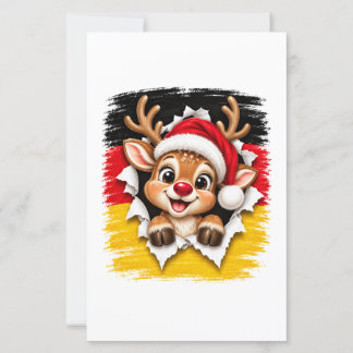 Renne allemand de Noël