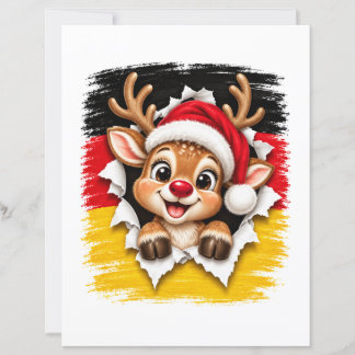 Renne allemand de Noël
