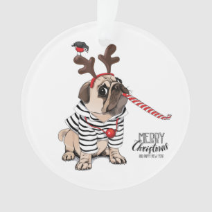 Renne de carlin du Joyeux Noël  