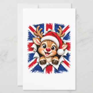 Renne de Noël britannique