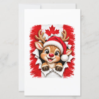Renne de Noël canadien
