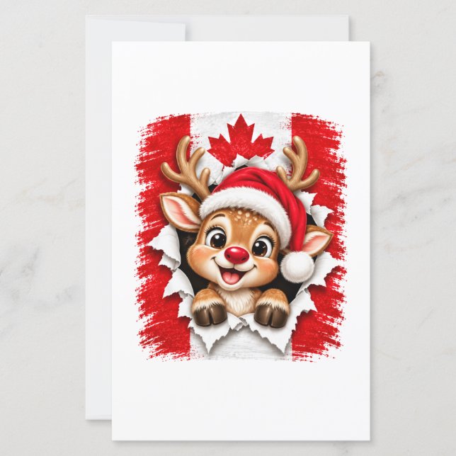 Renne de Noël canadien (Devant)