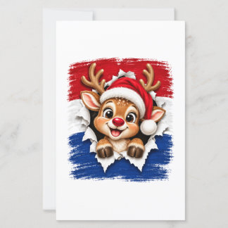 Renne néerlandais de Noël