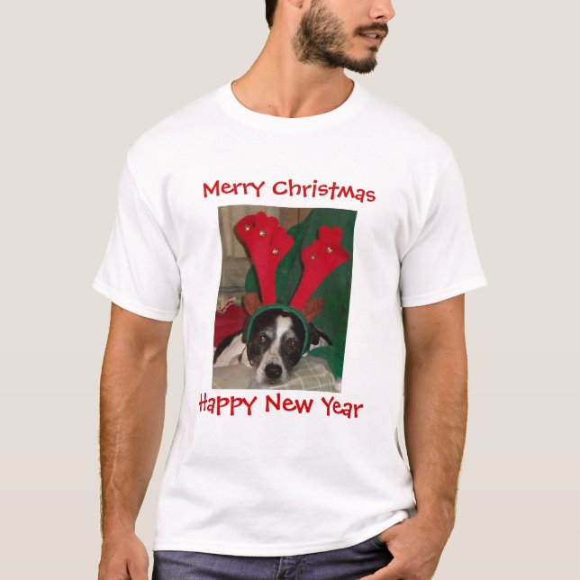 Renne Rio le T-shirt de chien (Devant)