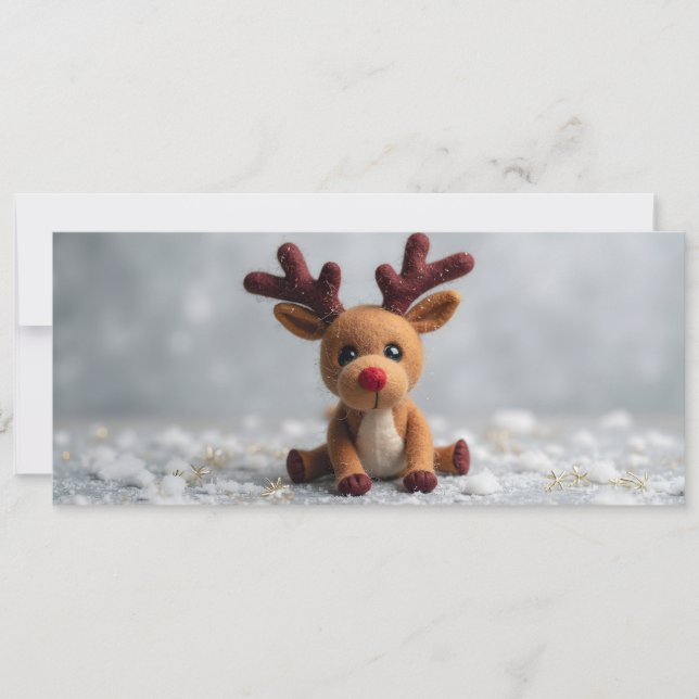 Renne Rudolphe peluche mignonne (Devant)