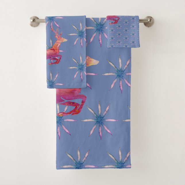 Rennes et flocons de neige (En situation)