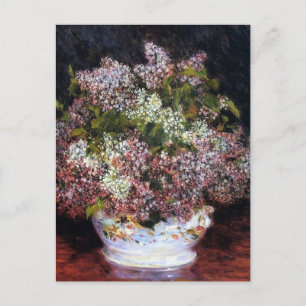 Renoir Bouquet de fleurs Carte postale Art