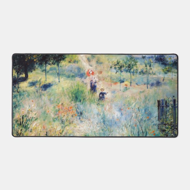 Renoir - Chemin menant à travers l'herbe haute (Recto)