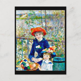 Renoir, Deux Soeurs, Carte postale