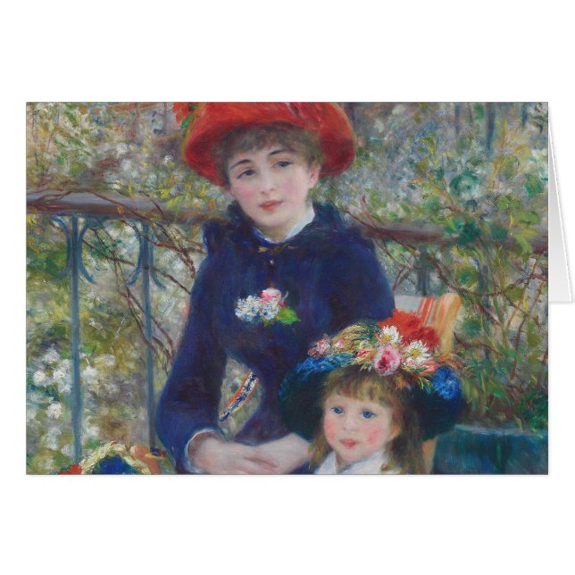 Renoir Deux Sœurs Terrasse Impressionnisme Françai (Devant horizontal)