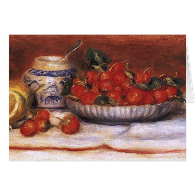 Renoir : Fraises (Devant horizontal)