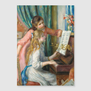 Renoir Girls at the Piano Impressionism Painting