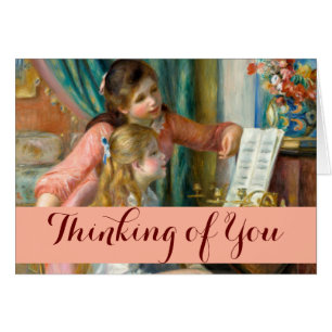 Renoir Girls au Piano impressionniste