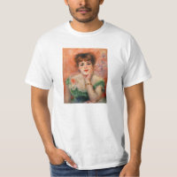Renoir Jean Samary en T-shirt à robe basse cou
