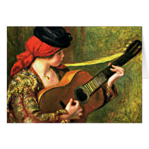 Renoir - Jeune Espagnole avec guitare