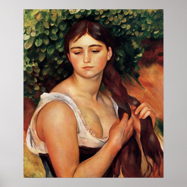 Renoir The Braid Poster (Devant)