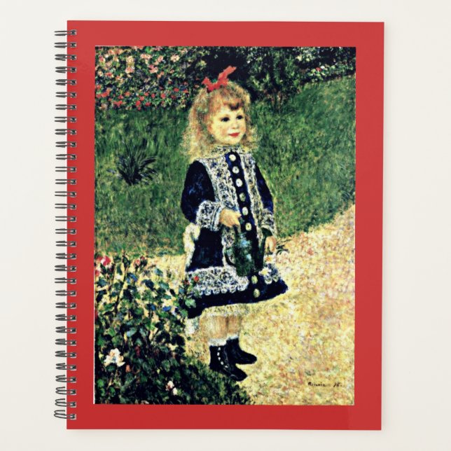 Renoir - Une fille avec un arrosoir, (Devant)