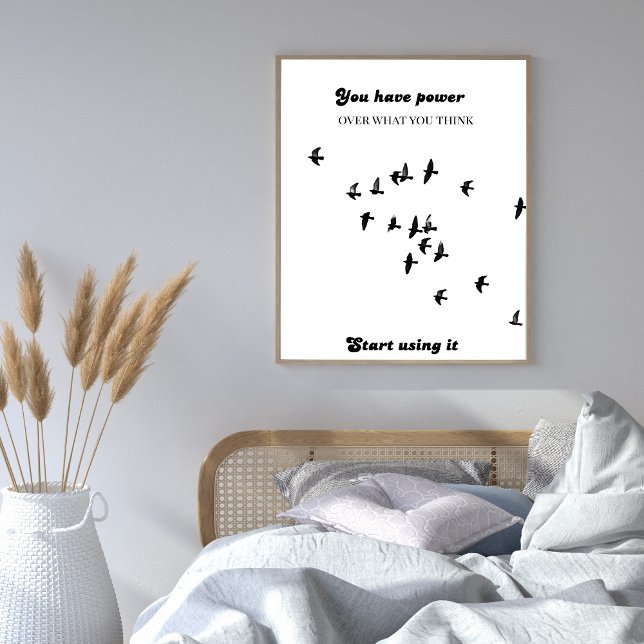 Renouvellement de l'Esprit Affiches – Metanoia Aff (Christian wall art to renew your mind and bring God’s peace into your home.)