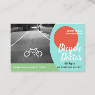 RÉPARATION DE VÉLOS Euro, Carte de visite de 3,346