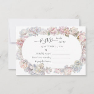 Repas Mariage floral RSVP 2