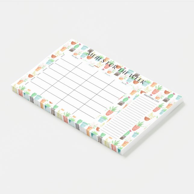 Repas pour le post-it d'aquarelle de semaine (Incliné)