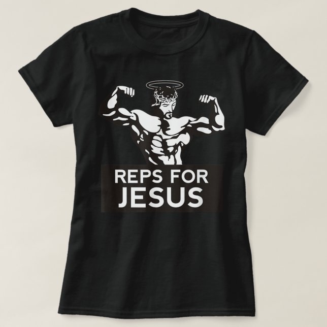 Repères Pour Jesus Gym T-Shirt (Design devant)