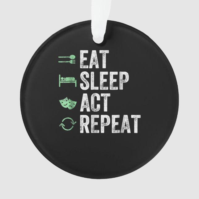 Répéter la loi sur le sommeil - Acteurs T intérima (devant)