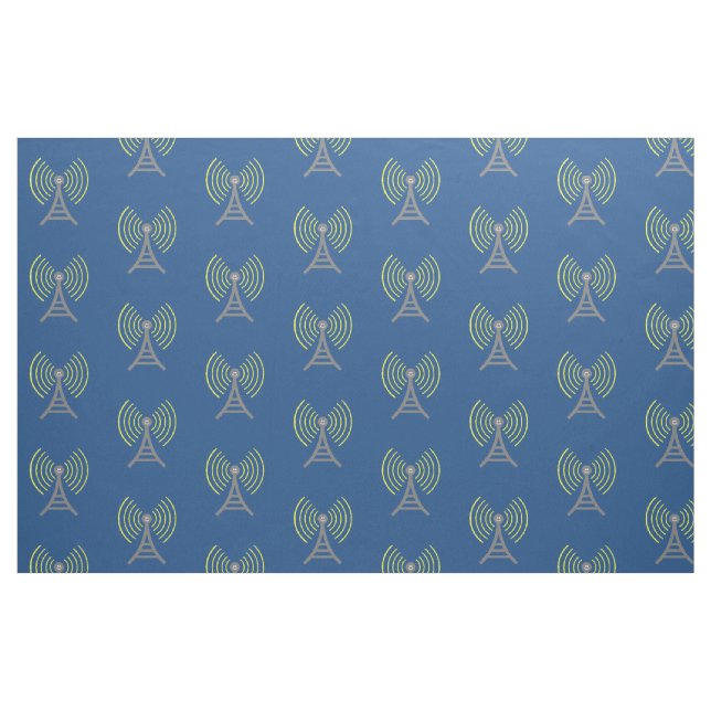Répétiteur de radio-amateur ou tissu de conception (Fat Quarter)